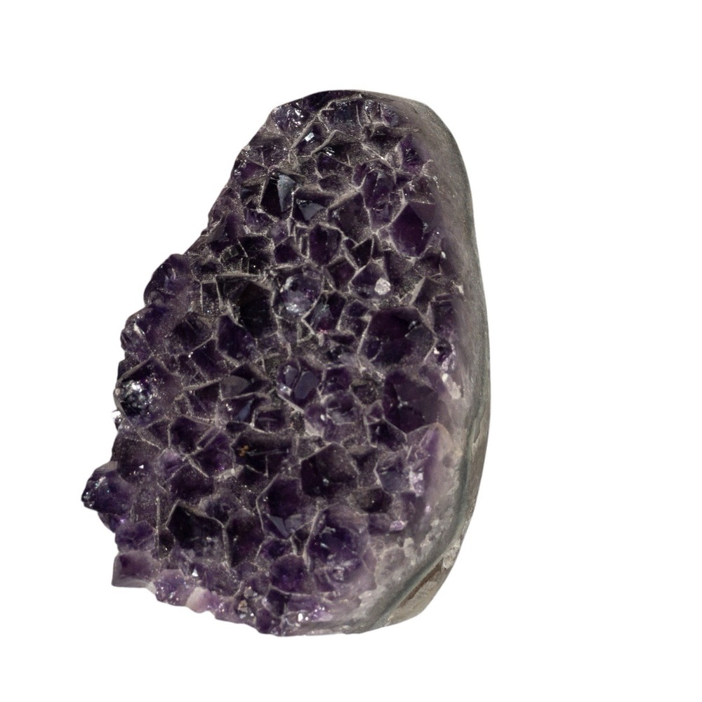 Amethyst Crystal Geode 1lb 5oz Lapidary Rock Hounding Jewelry Making - Picture 12 of 16